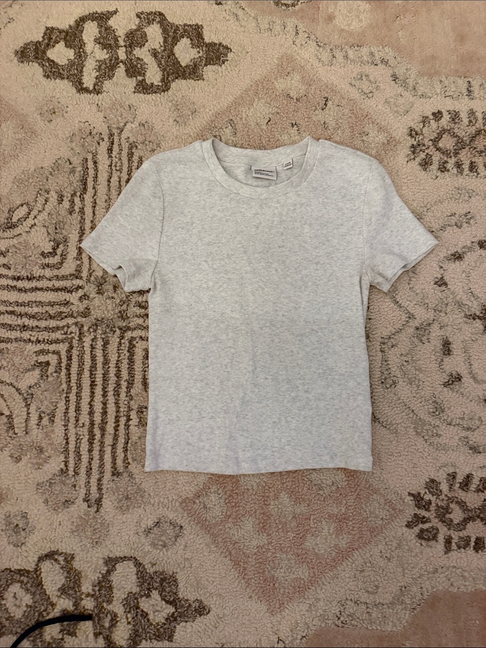 Aritzia Heather Gray Crop Top